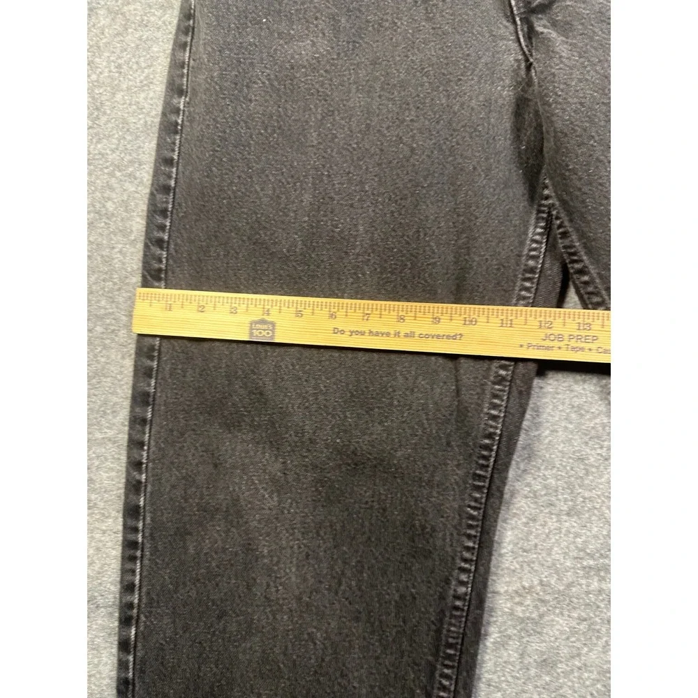 Vintage Levis 560 Men 36/32 Faded Black Loose Fit Straight Leg Jeans Made in USA
